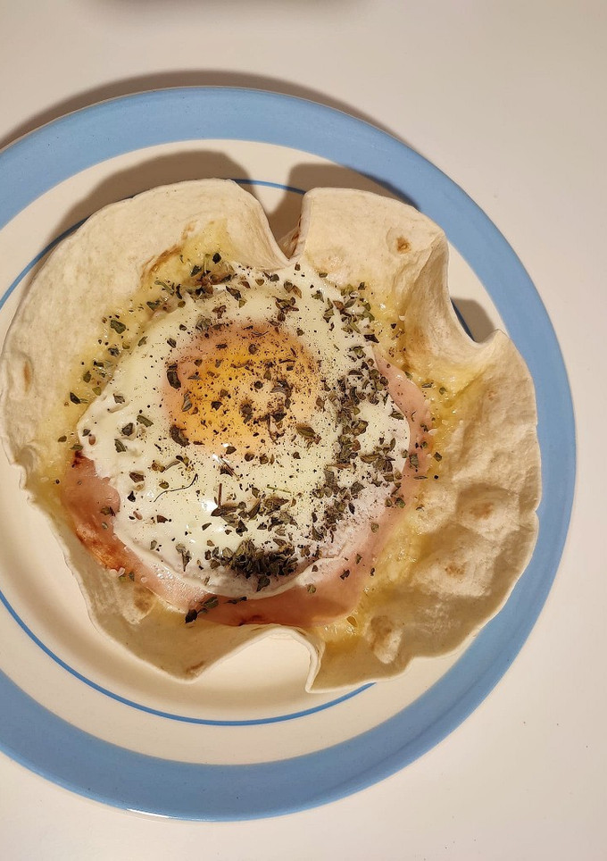 Una foto de Tortilla al micro en 1 minuto