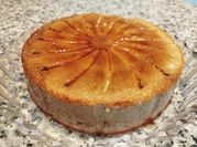 Una foto de flan con eritritol