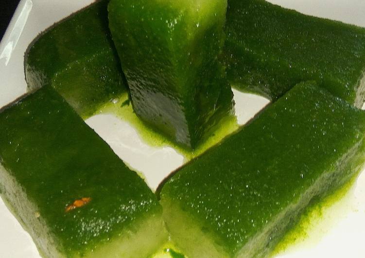 Steps to Prepare Spinach water ice cream in 24 Minutes for Family