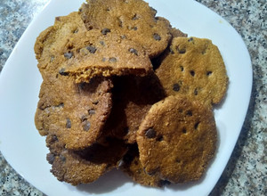 Una foto de Galletitas de mantequilla de maní y chips de chocolate