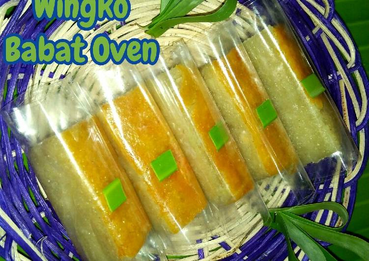 Resep Wingko Babat Oven 🍞🌸 yang Bikin Ngiler