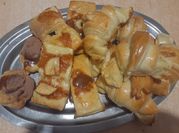 Una foto de facturas muy fáciles y receta económica