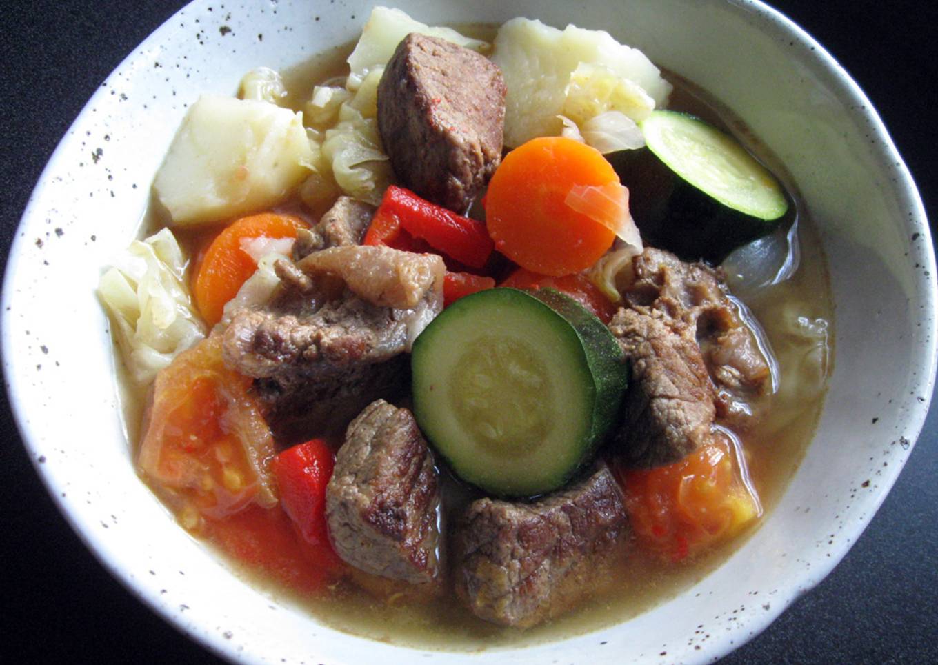 Stewed Beef & Vegetables