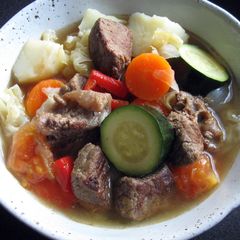 A picture of Stewed Beef & Vegetables.