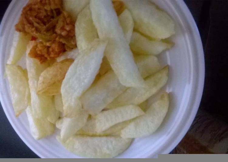 Recipe of Ultimate Home-made chips