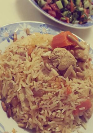 صورة لوصفة برياني بالدجاج 🍗