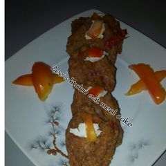 A picture of Quaker oat cake.