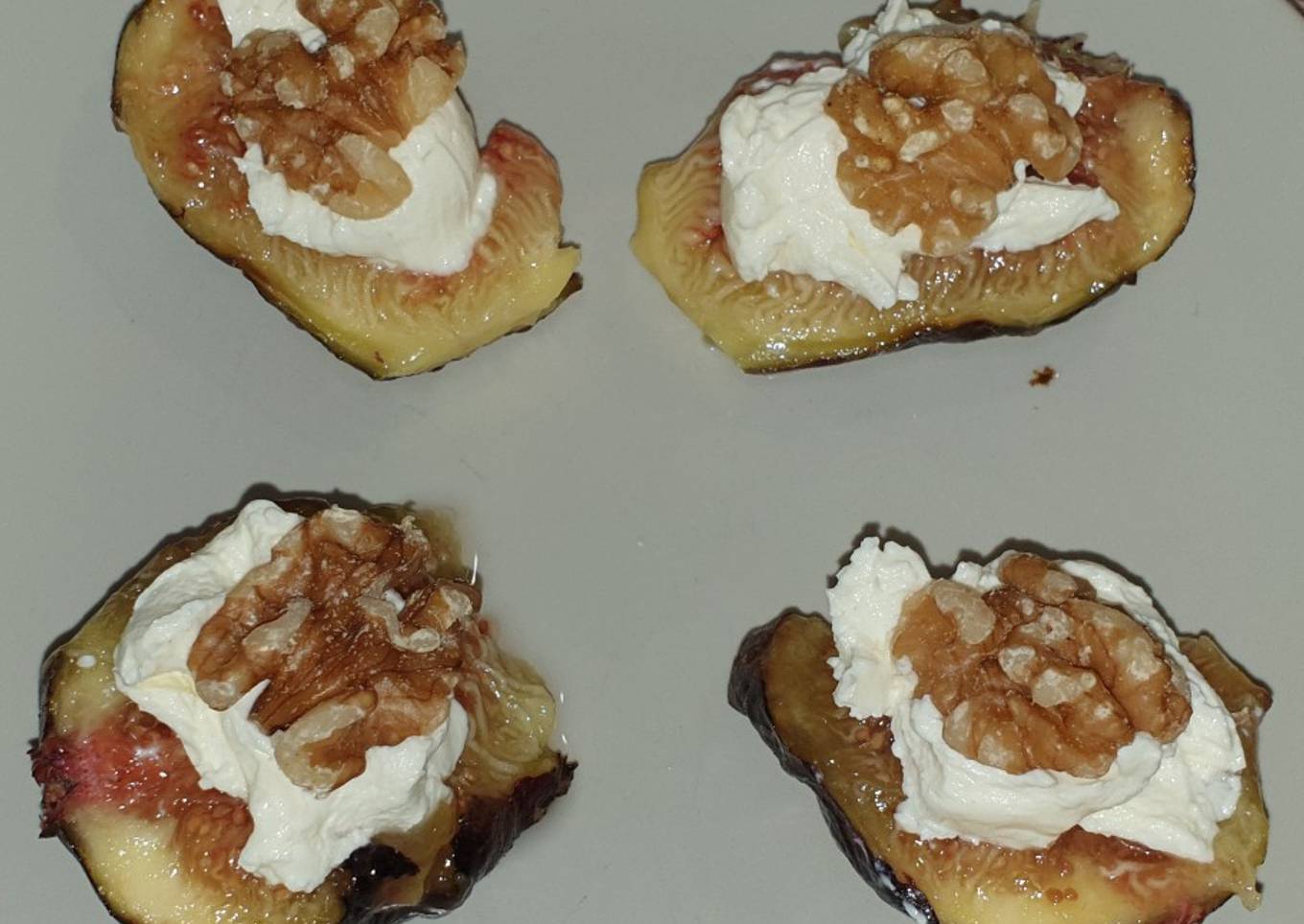 Brevas o higos con queso