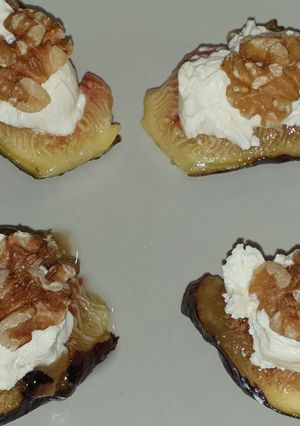 Una foto de Brevas o higos con queso