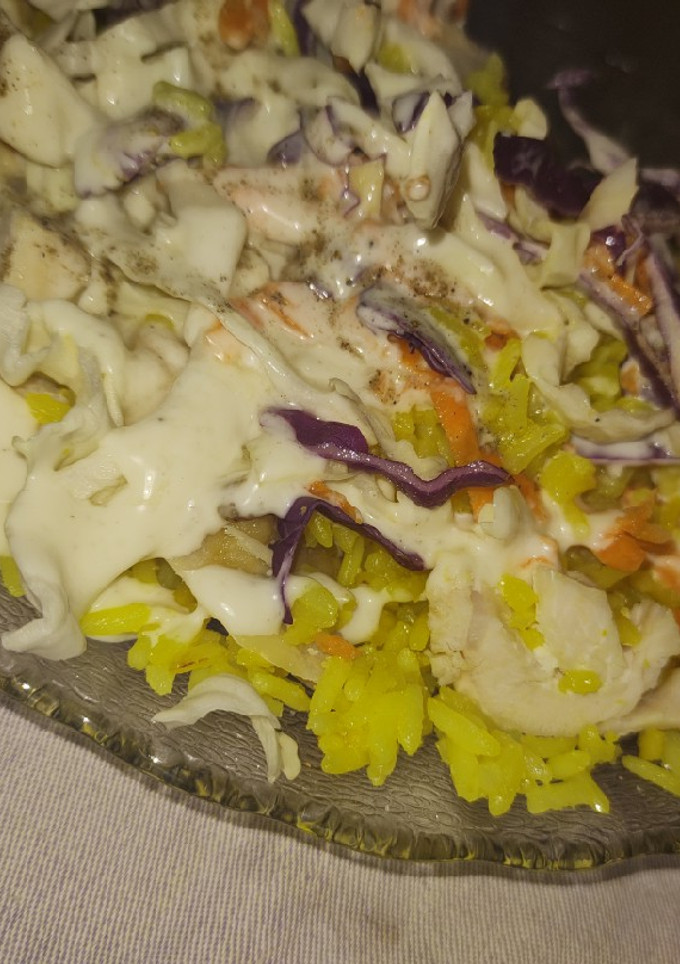 Una foto de Ensalada de arroz diferente