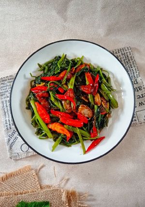 Foto resep Tumis Kangkung Saus Tiram
