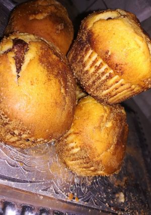 Fahéjas fánk muffin recept fotója