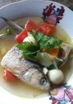 Foto resep Sop ikan bandeng