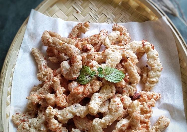 Recipe of Homemade Cheetos tahu bumbu balado