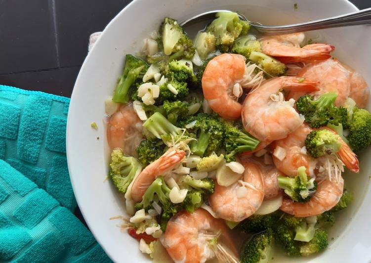 Cara Gampang Membuat Ca Brokoli Udang, Menggugah Selera