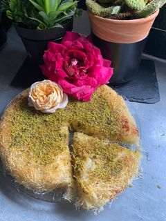 صورة لوصفة كنافة بالجبن المزغيلا