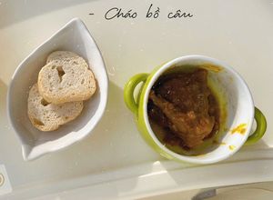 Hình của món BỒ CÂU KHÌA NƯỚC DỪA - Ăn dặm cho bé 8m+.