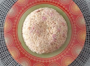Une photo de Bowlcake salé au Jambon et à L'Emmental / Healthy