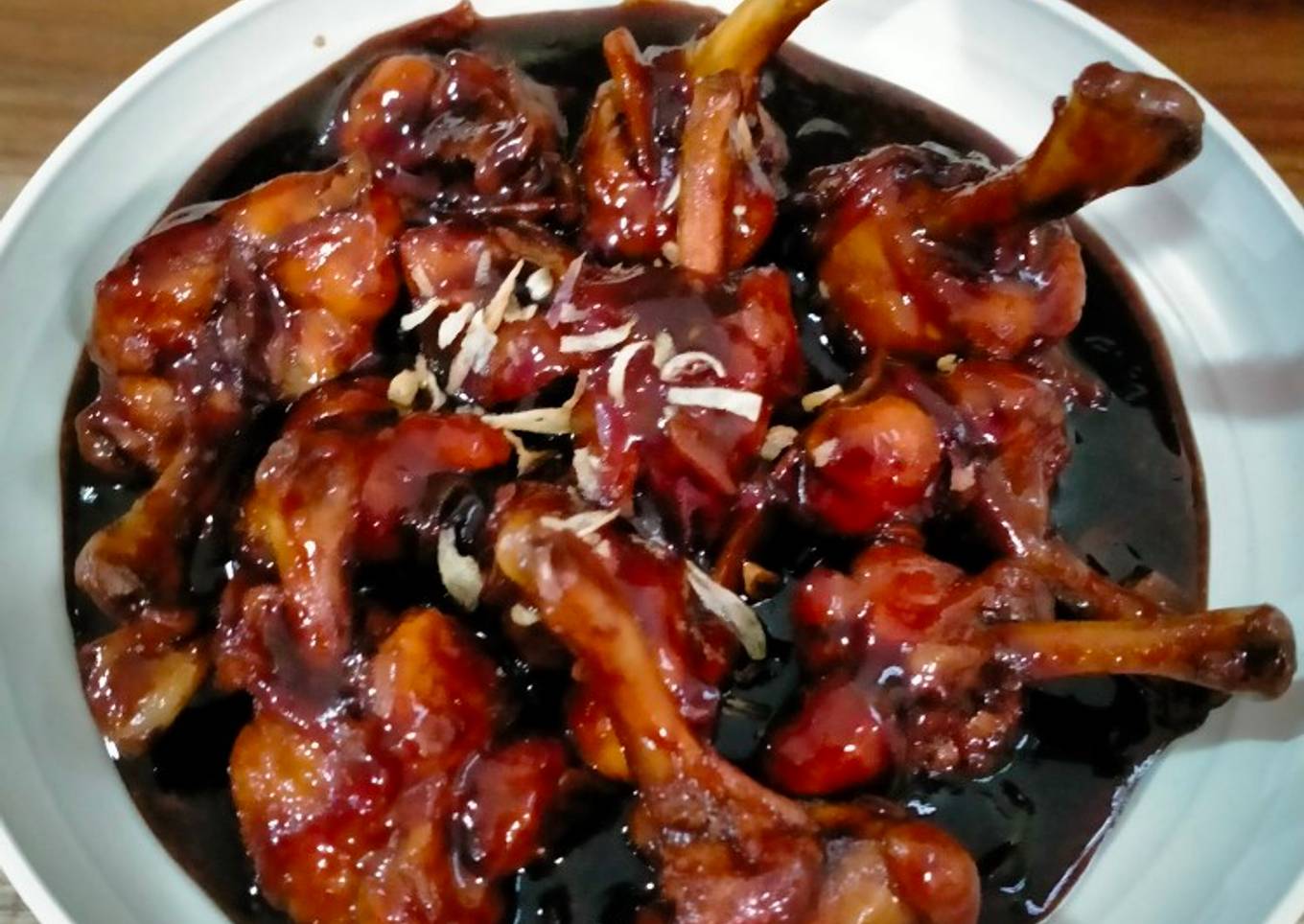 Sayap Ayam Bumbu Spesial ala Dee