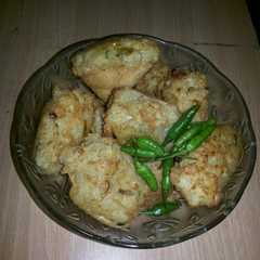 รูปของ Tahu Aci (kriuk di luar lembut didalam)