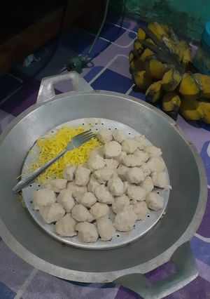 Foto resep Pentol ayam kenyal enak homemade