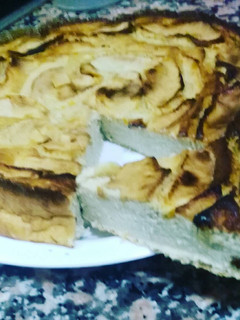 Una foto de Tarta de manzana light
