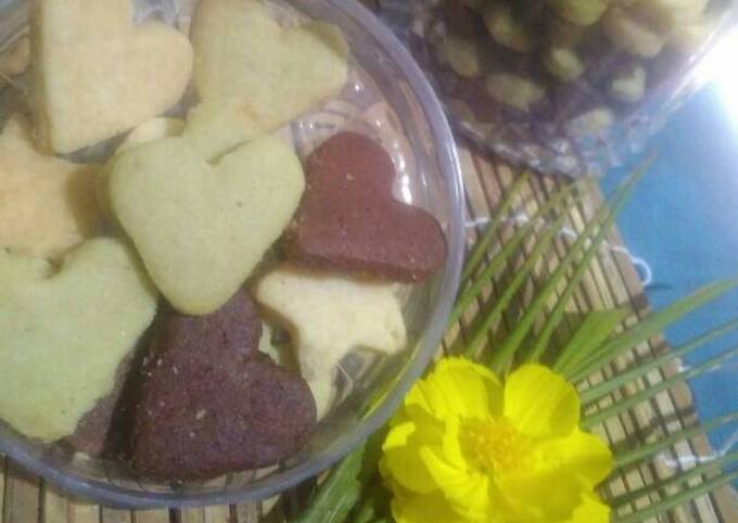 Resep SuMaCo Cookies (susu,matcha,coklat) no telur yang Bisa Manjain Lidah