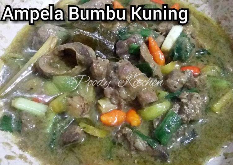 Bumbu meracik Ati Ampela Bumbu Kuning Anti Gagal