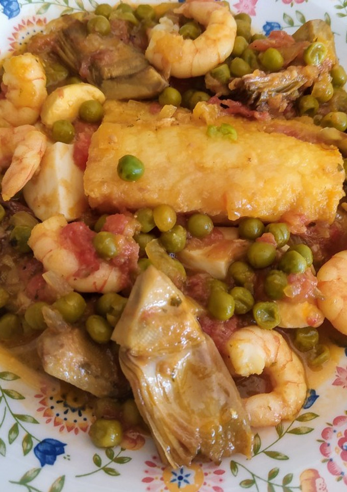 Una foto de Bacalao a la catalana