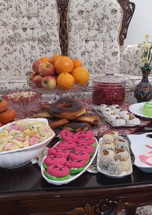 A picture of Yalda night.