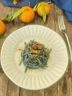 Foto di Spaghetti blu