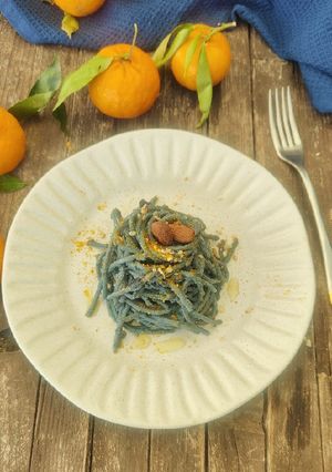 Foto di Spaghetti blu