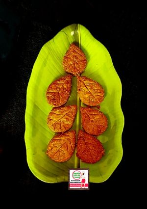 A picture of Thekua - Bihar Special.