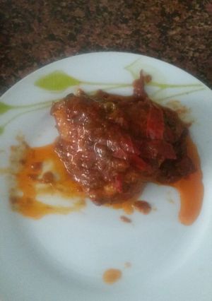 Una foto de Pollo al Chilindrón