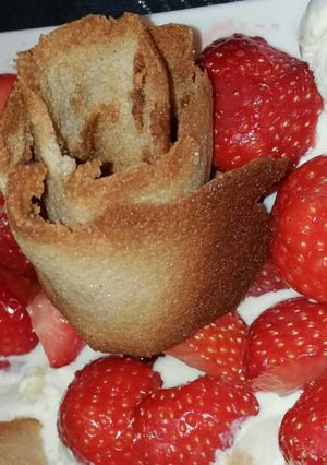Una foto de Canutos y flores de trigo sarraceno (sin gluten)