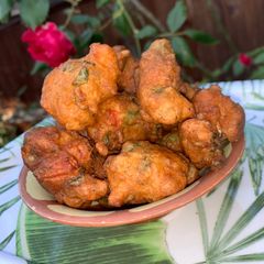 A picture of Saltfish Fritters.