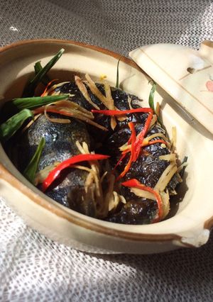 Hình của món Cá trê kho gừng.