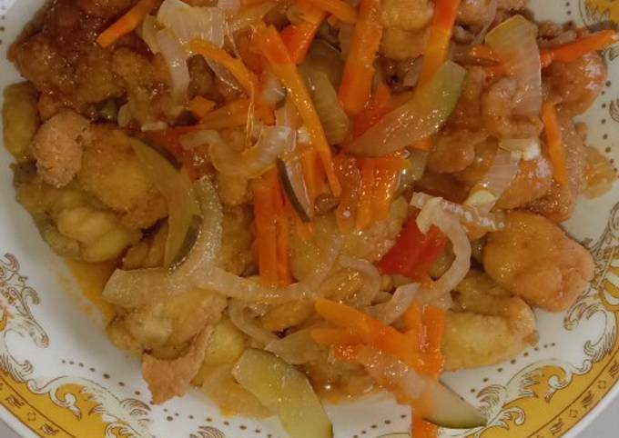 Resep Ayam tepung asam manis, Menggugah Selera