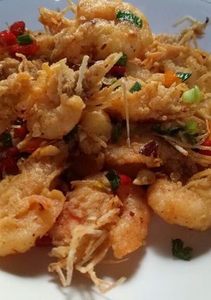 Foto resep Udang lada garam