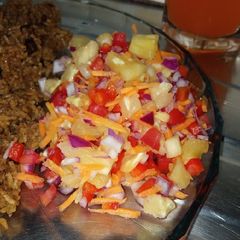 A picture of Pineapple salsa.