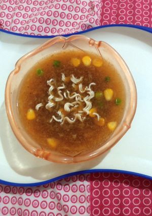 मनचाऊ सूप (Manchow soup) रेसिपी मुख्य फोटो