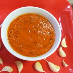 Spicy Garlic chutney A picture of Spicy Garlic chutney.