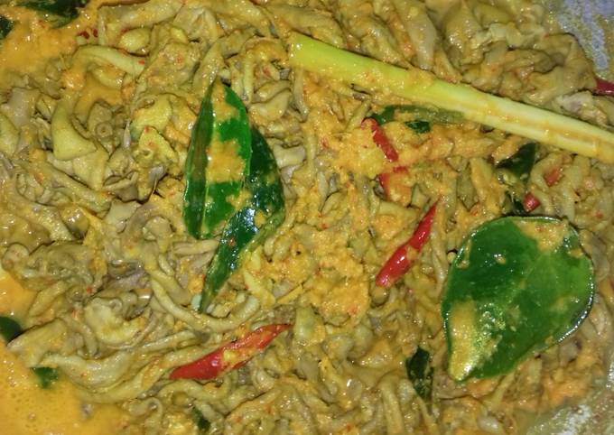 Usus Ayam Bumbu Kuning