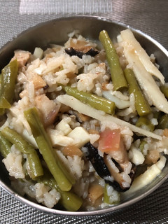 菜豆筍仔粥一鍋到底 的食譜成品照片