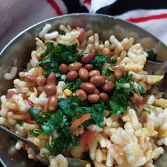 A picture of Bhel puri.
