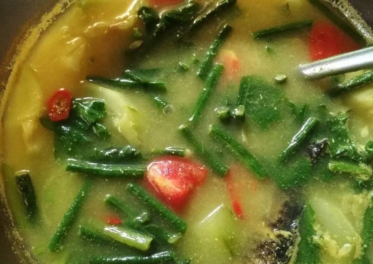 Resep Sayur Asem / Gangan Asam Ikan Gabus | Cara Bikin Sayur Asem / Gangan Asam Ikan Gabus Yang Mudah Dan Praktis