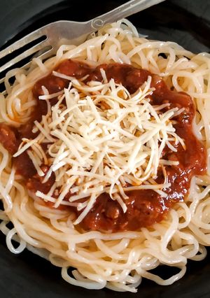Foto resep Shirataki bolognese keto #Ketopad #keto