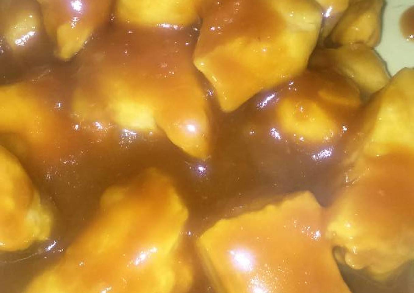 Pollo a la mandarina