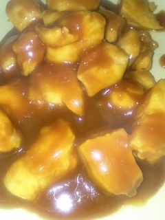 Una foto de Pollo a la mandarina
