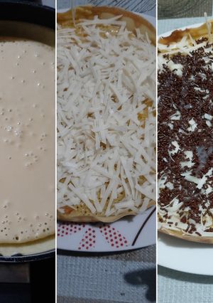 Foto resep Martabak Manis Coklat Keju (cetakan Teflon Marble)